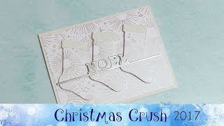 Christmas Stockings Card featuring Stampin' Up!® Products