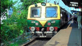 Aerodynamic EMU || Howrah to Bandel Jn. Electric Multiple Unit Train skipping Hooghly