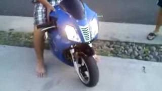 X22 Fighter 110cc super pocket bike