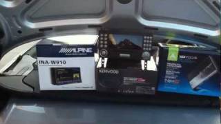 2007 Mercedes SLK280 Alpine INA-W910 JL AUDIO Kenwood AL & ED'S Autosound