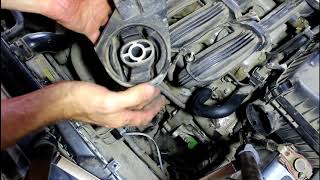 Замена передней подушки двигателя на Chevrolet Epica Шевроле Эпика 2008 года