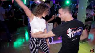 Alon And Anna @Social Sensual bachata dance [No Hay Nadie Mas]