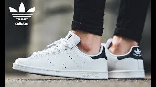 Adidas Stan Smith New Navy + On Feet