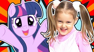 МАЙ ЛИТЛ ПОНИ Гигант Интерактивная Magical Princess Сумеречная Искорка