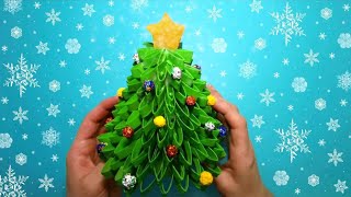 NEW YEAR DIY. Елка из втулок от туалетной бумаги. Новогодние поделки.