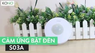 Cảm ứng bật đèn tự động gắn trần KONO KN-S03A