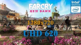 Far Cry New Dawn Gameplay | Intel UHD 620 | 720p | i5 8250U
