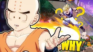 YOU CANT MIX UP KRILLIN! | Dragonball FighterZ Ranked Matches