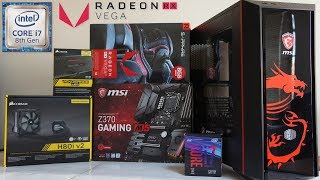 INTEL i7 8700K & RX Vega64 PC Build Benchmark & Game Test