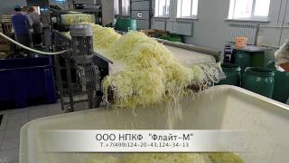 Конвейер прямой с модульной лентой