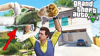 РЕАЛЬНАЯ ЖИЗНЬ В GTA 5 - СПАСИТЕ! СОСЕД МАНЬЯК ПОЙМАЛ МЕНЯ В ГТА 5 МОДЫ! ОБЗОР МОДА ВИДЕО ИГРЫ MODS