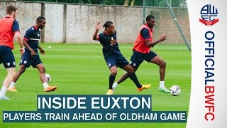 INSIDE EUXTON | Players train ahead of Oldham game