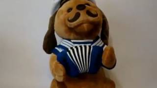 Мягкая музыкальная игрушка собачка Ловелас - Моряк