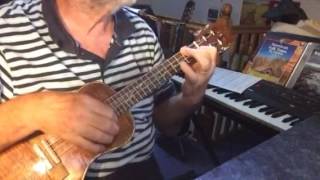 Midnight in Moscow - solo ukulele - Arranged & played by Colin Tribe