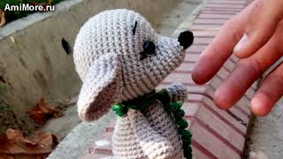 Амигуруми: схема Мышонок Бэл Бэл. Игрушки вязаные крючком - Free crochet patterns.