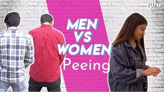 Men Vs Women Peeing - POPxo