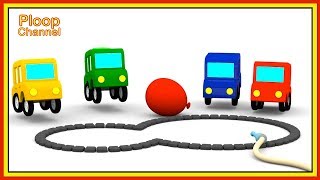 Cartoon Cars - Where are the FLOWERS? - Cartoons for Children - Childrens Animation Videos for kids