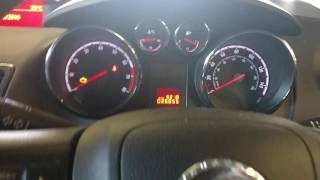 Vauxhall meriva service oil reset