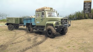 Spintires: MudRunner обзор мода Газ 33081