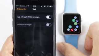 Apple Watch Apps aus dem App Store installieren und deinstallieren/ löschen