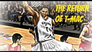 NBA 2k13 - The Return of Tracy McGrady - T-Mac signs with the San Antonio Spurs