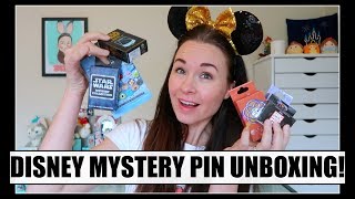 HUGE DISNEY MYSTERY PIN HAUL & UNBOXING! | April 2018