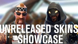 Fortnite Unreleased BR Skins - Cloaked Star & Backbone Showcase