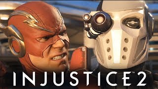 INJUSTICE 2 - СЮЖЕТКА - ФЛЭШ ПРОТИВ ДЭДШОТА! #3