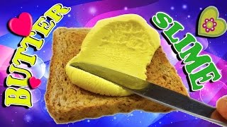 ✔ МАСЛЯНЫЙ ЛИЗУН БЕЗ КЛЕЯ ✔ Как сделать BUTTER SLIME без клея ✔ БАТТЕР СЛАЙМ простой рецепт