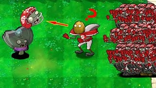 Plants vs Zombies Hack 100% Magnet-shroom vs 782 Football Zombie