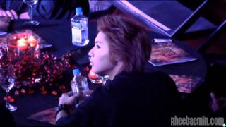 101209 2min (Taemin focus) BTS moments fancam @ GDA
