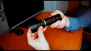 Обзор фонаря AloneFire DV10 Diving Flashlight Cree XML L2