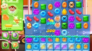 Candy Crush Jelly Saga - LEVEL 385 SUPER HARD!! ★★★ STARS (No boosters)