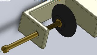 SolidWorks P Tutorial #47:Desk Grip Modelling (detailed,+assembly)