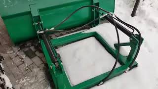 отвал или ковш для вилочного погрузчика 1.6м, 1.8м, 2м, 2.2м, 2.5м под заказ