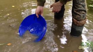 Производственный архив № 17, Deepsees. Поиск золота. Промывка бюджетным лотком.