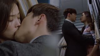 Memory 이준호&윤소희, 청춘 남녀의 정열적인 회사 내 키스! 160430 EP.14