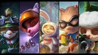 League of Legends - 5 Teemo Skins Spotlight!