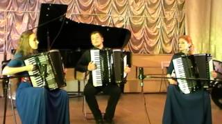 1.Л.Колесов "Вальс".  2.В.Гордзей "Жок де нунте" Трио "Настроение"