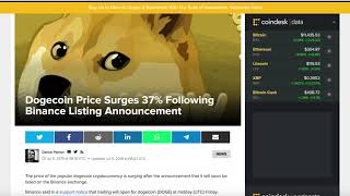 EOS Privacy Token PEOS  | DogeCoin on Binance | Free EOS Meet.One Token | Earn EOS Coinbase