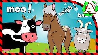 Развивающие мультфильмы домашние животные для детей учимся говорить развивающие мультики