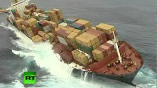 On-board poisoned tanker: Footage from stricken ship