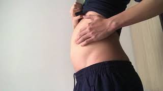 Belly inflation aquarium pump