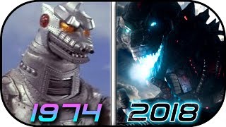 EVOLUTION of MechaGODZILLA in Movies & TV(1974-2018) Godzilla King of the Monsters vs King Kong 2020