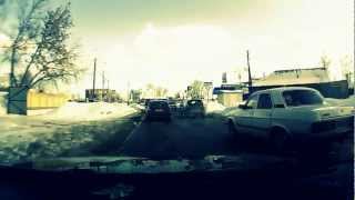 ДТП Иваново Автобус и Опель 04.03.2013