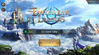Daybreak Legends Android mobile gameplay inicial lol