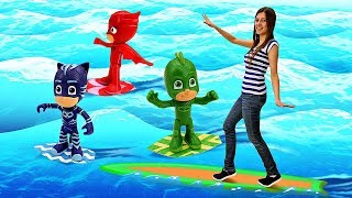 Герои в масках в ToyClub. Гекко и Кэтбой пропали! Ищем игрушки - Развивающие мультики