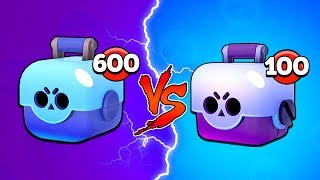 МАЛЕНЬКИЕ ЯЩИКИ VS БОЛЬШИЕ! БИТВА СУНДУКОВ BRAWL STARS