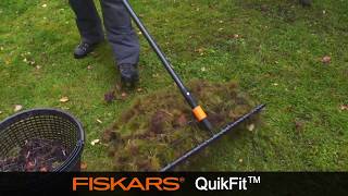 Грабли Fiskars QuikFit 135514 для газона