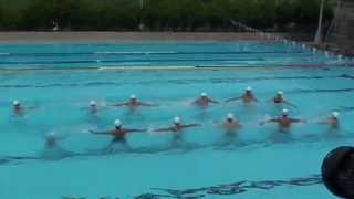 國立虎尾科技大學  水上運動會-水上芭蕾表演